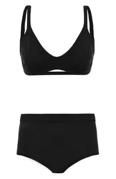 Хлопковый комплект из топа и шорт Albus Lumen