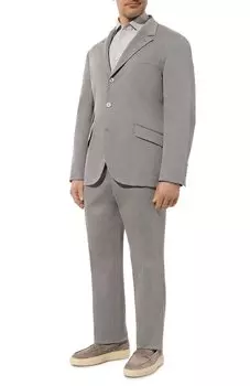 Хлопковый костюм Brunello Cucinelli