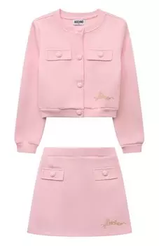 Хлопковый костюм Moschino