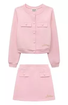 Хлопковый костюм Moschino