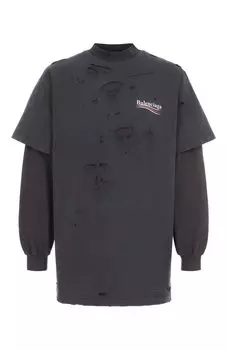 Хлопковый лонглсив Balenciaga