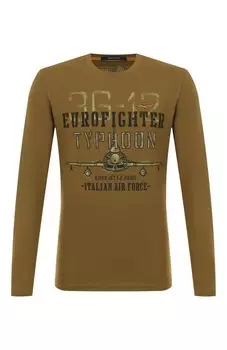 Хлопковый лонгслив Aeronautica Militare