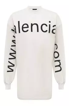 Хлопковый лонгслив Balenciaga
