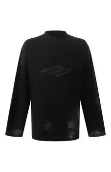 Хлопковый лонгслив Balenciaga