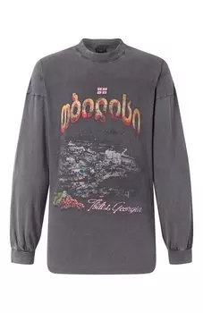 Хлопковый лонгслив Balenciaga