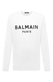 Хлопковый лонгслив Balmain
