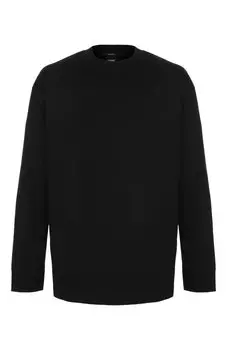 Хлопковый лонгслив BOSS