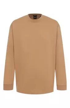 Хлопковый лонгслив BOSS