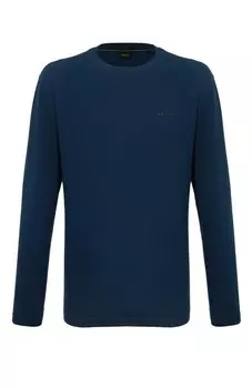 Хлопковый лонгслив BOSS Green