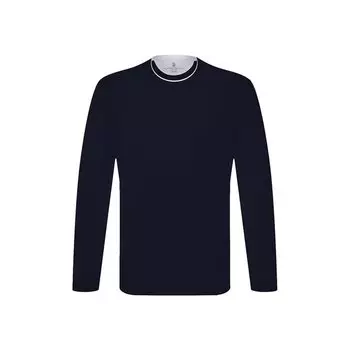 Хлопковый лонгслив Brunello Cucinelli