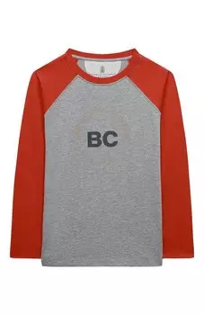 Хлопковый лонгслив Brunello Cucinelli