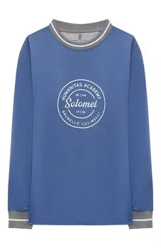 Хлопковый лонгслив Brunello Cucinelli