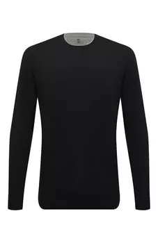 Хлопковый лонгслив Brunello Cucinelli