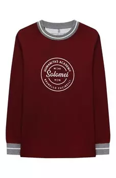 Хлопковый лонгслив Brunello Cucinelli