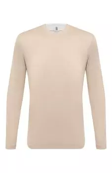Хлопковый лонгслив Brunello Cucinelli