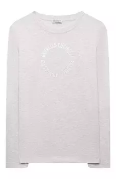 Хлопковый лонгслив Brunello Cucinelli