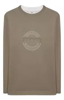 Хлопковый лонгслив Brunello Cucinelli