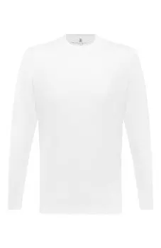 Хлопковый лонгслив Brunello Cucinelli