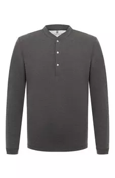 Хлопковый лонгслив Brunello Cucinelli