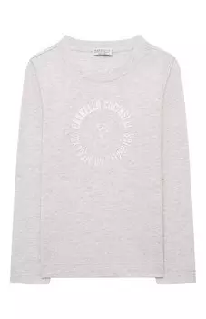 Хлопковый лонгслив Brunello Cucinelli