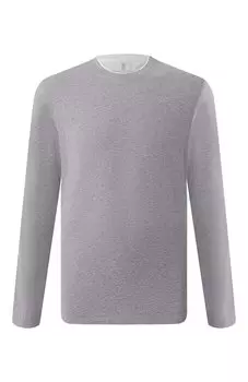 Хлопковый лонгслив Brunello Cucinelli