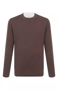 Хлопковый лонгслив Brunello Cucinelli