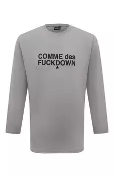 Хлопковый лонгслив Comme des Fuckdown