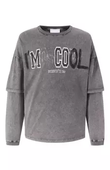 Хлопковый лонгслив Diego Venturino