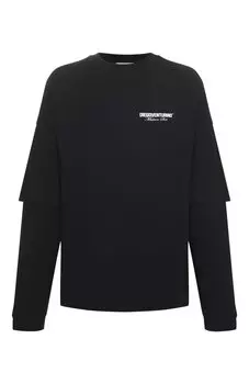 Хлопковый лонгслив Diego Venturino