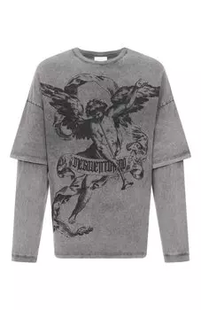 Хлопковый лонгслив Diego Venturino