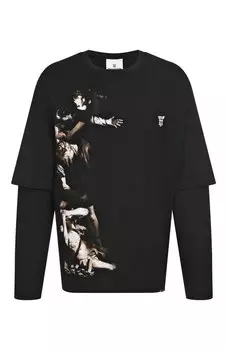 Хлопковый лонгслив Diego Venturino