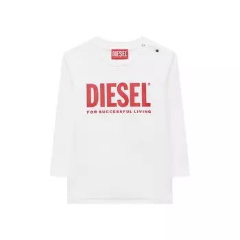 Хлопковый лонгслив Diesel