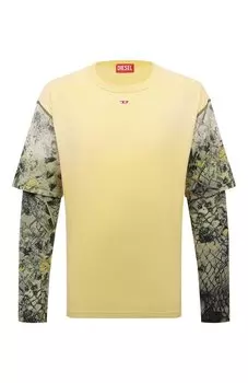 Хлопковый лонгслив Diesel