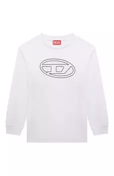 Хлопковый лонгслив Diesel