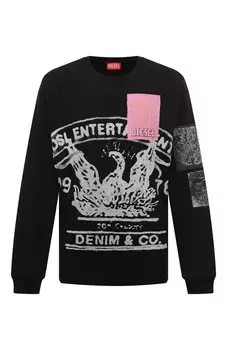 Хлопковый лонгслив Diesel