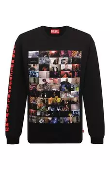 Хлопковый лонгслив Diesel