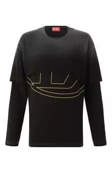 Хлопковый лонгслив Diesel