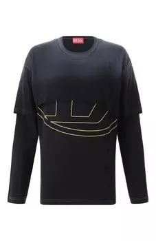 Хлопковый лонгслив Diesel