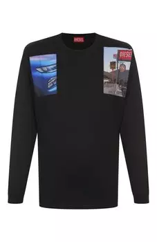 Хлопковый лонгслив Diesel