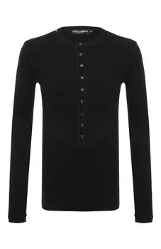 Хлопковый лонгслив Dolce & Gabbana