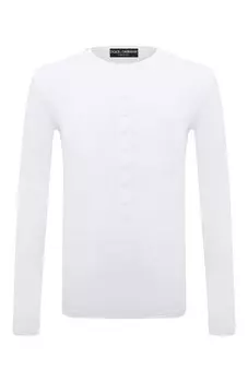 Хлопковый лонгслив Dolce & Gabbana