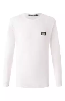 Хлопковый лонгслив Dolce & Gabbana