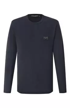 Хлопковый лонгслив Dolce & Gabbana