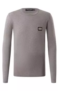 Хлопковый лонгслив Dolce & Gabbana