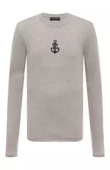 Хлопковый лонгслив Dolce & Gabbana