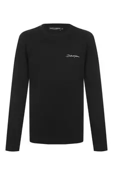Хлопковый лонгслив Dolce & Gabbana