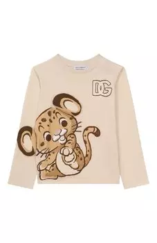 Хлопковый лонгслив Dolce & Gabbana