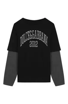 Хлопковый лонгслив Dolce & Gabbana