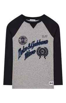 Хлопковый лонгслив Dolce & Gabbana