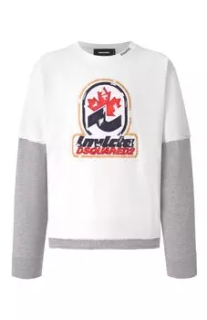 Хлопковый лонгслив Dsquared2